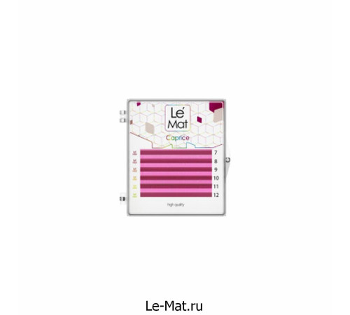 Ресницы Neon Pink Le Maitre "Caprice" 6 линий C 0.07 MIX 4-6 мм Ресницы Neon Pink Le Maitre "Caprice" 6 линий C 0.07 MIX 4-6 мм