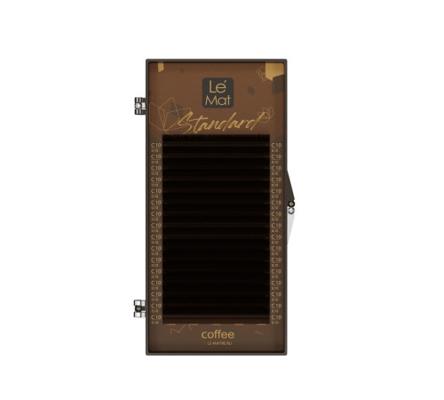 Ресницы коричневые Arabica Le Maitre "Standard Coffee" 16 линий C+ 0.07 MIX 8-15 мм Ресницы коричневые Arabica Le Maitre "Standard Coffee" 16 линий C+ 0.07 MIX 8-15 мм