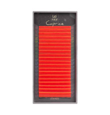 Ресницы Neon Red Le Maitre "Caprice" 20 линий C 0.07 MIX 6-13 мм