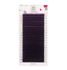 Ресницы Ombre Purple Le Maitre "Caprice" 20 линий C+ 0.07 MIX 6-13 мм