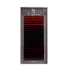 Ресницы Ombre Red Le Maitre "Caprice" 20 линий C 0.07 MIX 6-13 мм