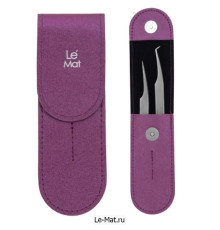 Чехол Le Maitre Tissue для 2х пинцетов Click Flip Purple