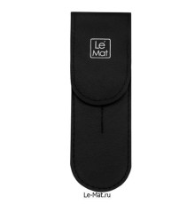 Чехол Le Maitre Vegan для 2х пинцетов Click Flip Black