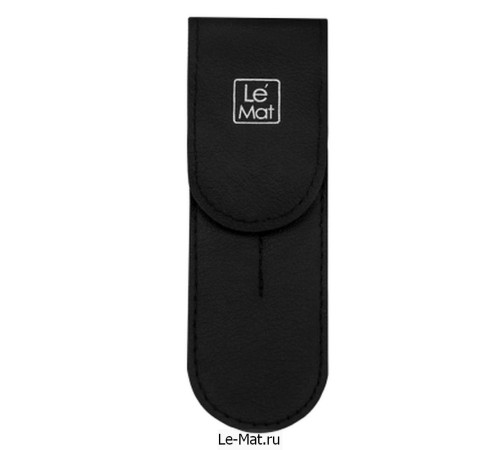 Чехол Le Maitre Vegan для 2х пинцетов Click Flip Black Чехол Le Maitre Vegan для 2х пинцетов Click Flip Black