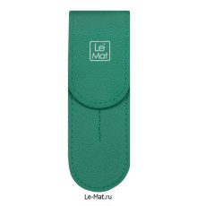 Чехол Le Maitre Vegan для 2х пинцетов Click Flip Emerald