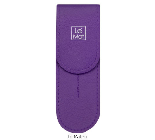 Чехол Le Maitre Vegan для 2х пинцетов Click Flip Purple