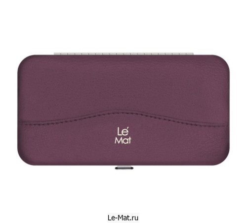 Магнитный кейс для 6 пинцетов Nature Leather Purple