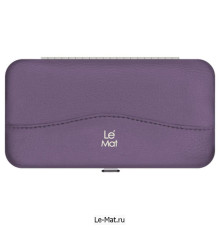 Магнитный кейс для 6 пинцетов Le Maitre Vegan Purple