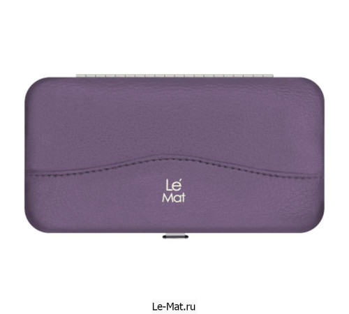 Магнитный кейс для 6 пинцетов Le Maitre Vegan Purple