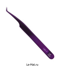 Пинцет профессиональный Le Maitre "Expert" Amethyst L 45-7