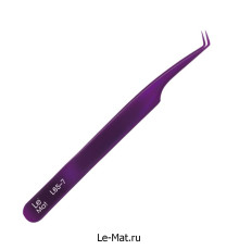 Пинцет профессиональный Le Maitre "Expert" Amethyst L 65-7