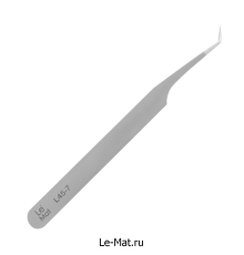 Пинцет профессиональный Le Maitre "Expert" METALIC L 45-7