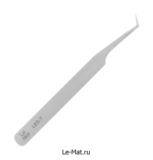 Пинцет профессиональный Le Maitre "Expert" METALIC L 65-7