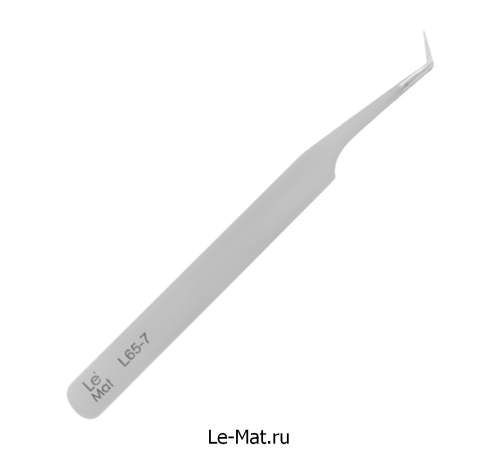 Пинцет профессиональный Le Maitre "Expert" METALIC L 65-7