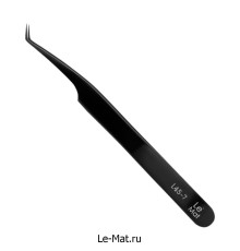 Пинцет профессиональный Le Maitre "Expert" Obsidian L 45-7