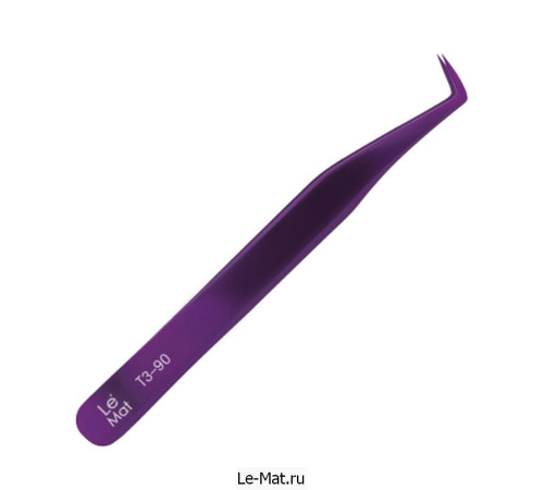 Пинцет профессиональный Le Maitre "Expert" Amethyst T3 90 Пинцет профессиональный Le Maitre "Expert" Amethyst T3 90