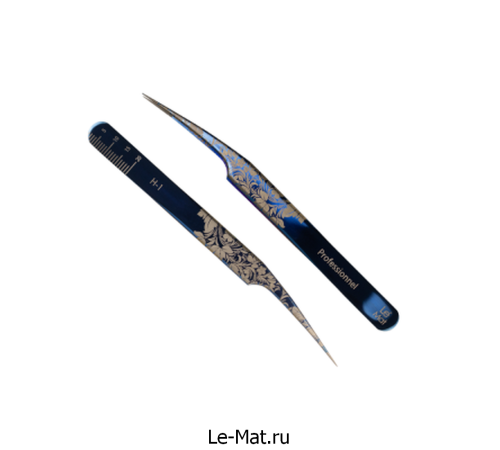 Пинцет профессиональный Le Maitre "Professionnel" Laser "Agate Folk" H-1 Пинцет профессиональный Le Maitre "Professionnel" Laser "Agate Folk" H-1