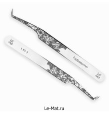 Пинцет профессиональный Le Maitre "Professionnel" Diamond "Folk" L 65-7