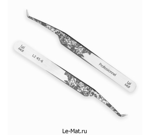Пинцет профессиональный Le Maitre "Professionnel" Laser "Folk" L2 45-6