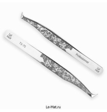 Пинцет профессиональный Le Maitre "Professionnel" Diamond "Folk" T3-75