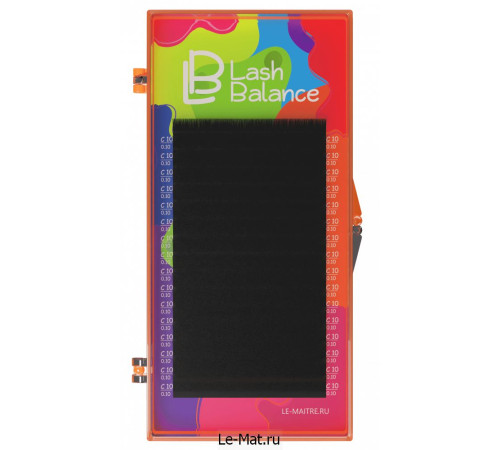 Ресницы черные Le Maitre "Lash Balance" 16 линий C 0.10 MIX 8-15 мм Ресницы черные Le Maitre "Lash Balance" 16 линий C 0.10 MIX 8-15 мм