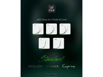 Сравнение Standard и Excellent-Bronze-Caprice
