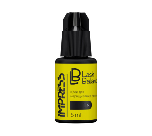 Клей для наращивания ресниц Lash Balance "IMPRESS" 5 мл Клей для наращивания ресниц Lash Balance "IMPRESS" 5 мл